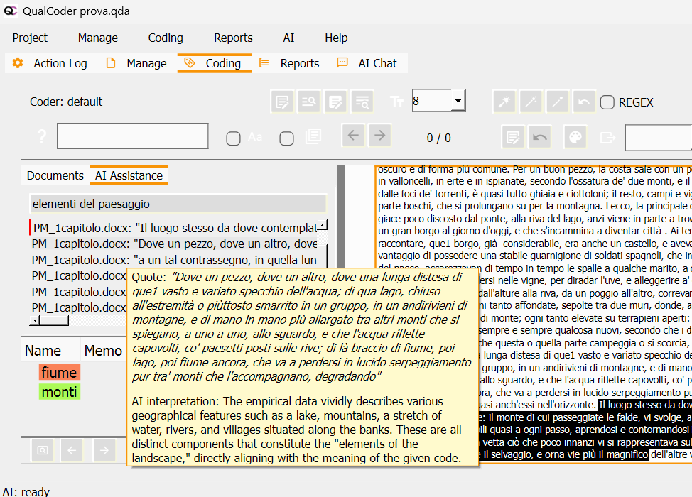 Integrazione dell'IA